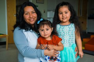 Impact NW Early Childhood Playgroup - Mother with two daughters