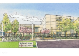 Architects Rendering of the Proposed Hope Center