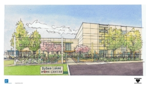 Architects Rendering of the Proposed Hope Center