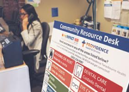 Providence Community Resource Desks