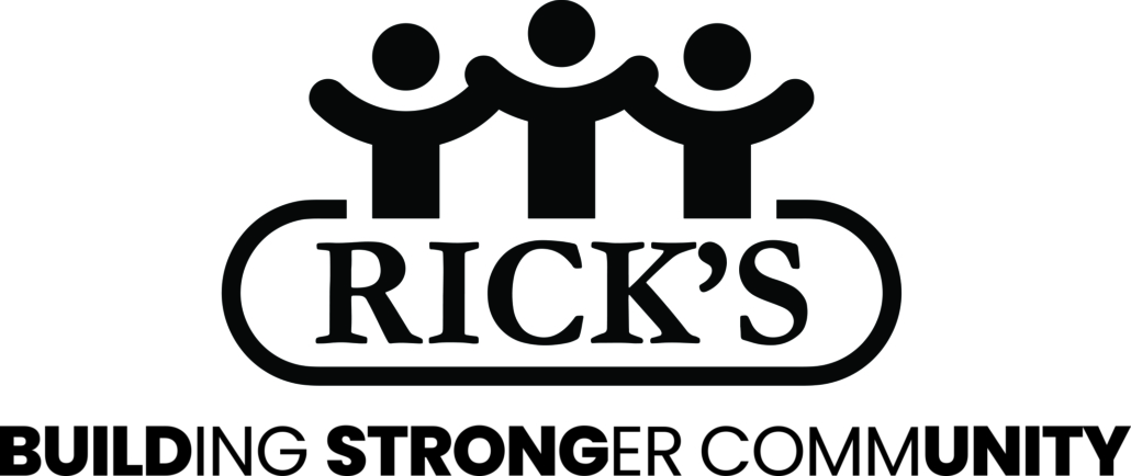 Rick's Fencing Building Stronger Communities Logo