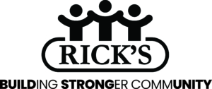 Rick's Fencing Building Stronger Communities Logo