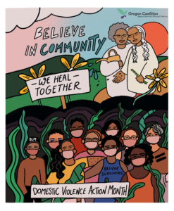"Believe in Community, We Heal Together"