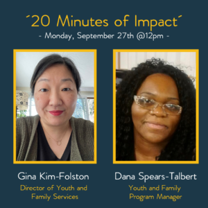 20 minutes of impact, September 27 at 12pm