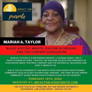 Mariah A. Taylor