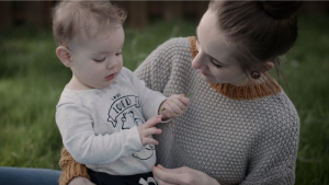 Amanda and her child