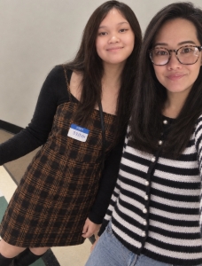 Hanh and her daughter at the Holiday Hope Store